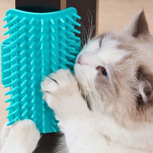 Cepillo Rascador Esquinero Gatos